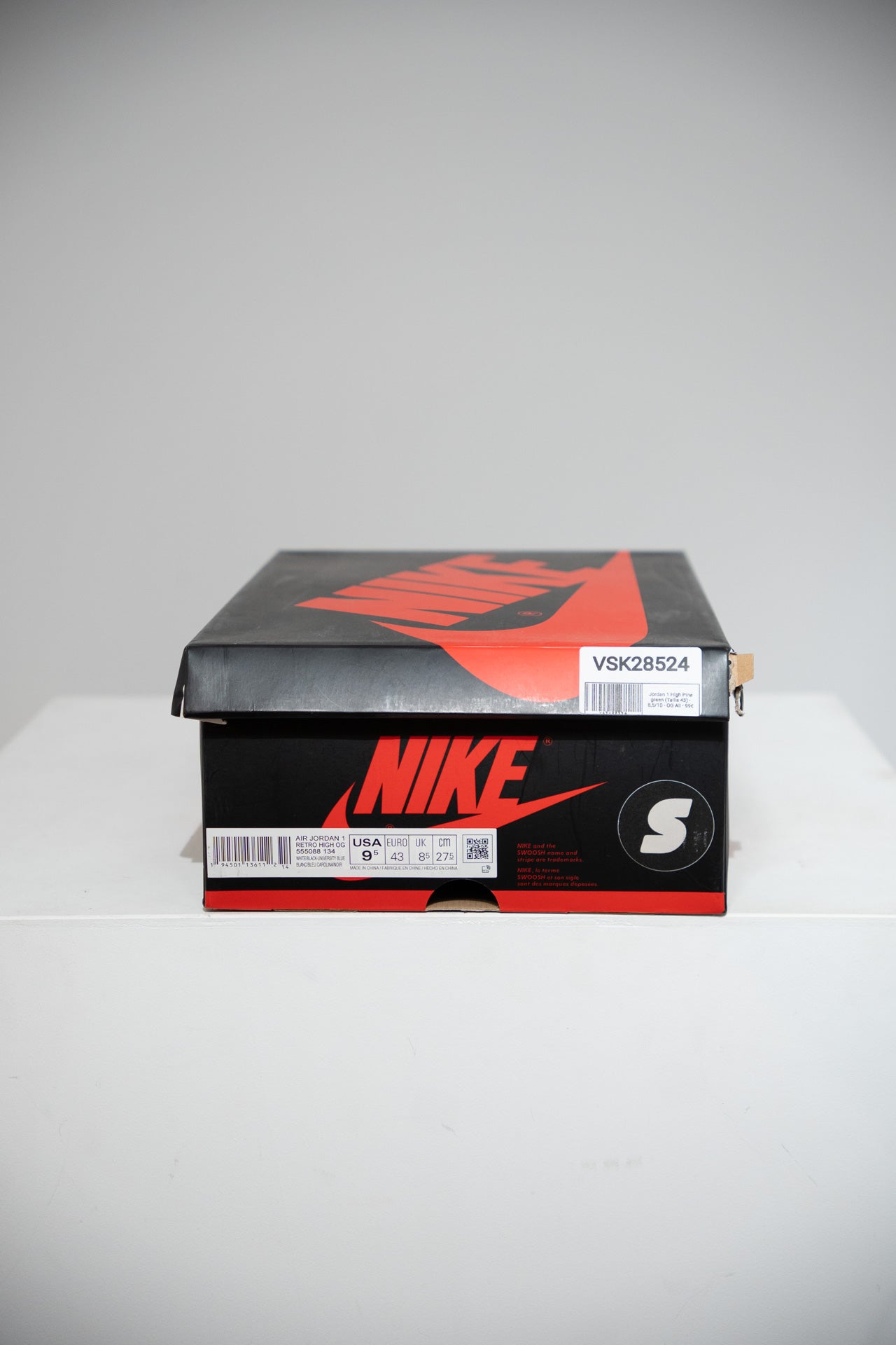 Jordan 1 High Pine green (Taille 43)
