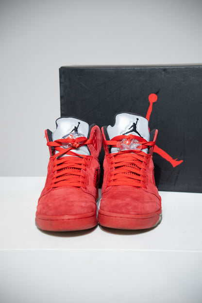 Jordan 5 Red Suede (Taille 42)