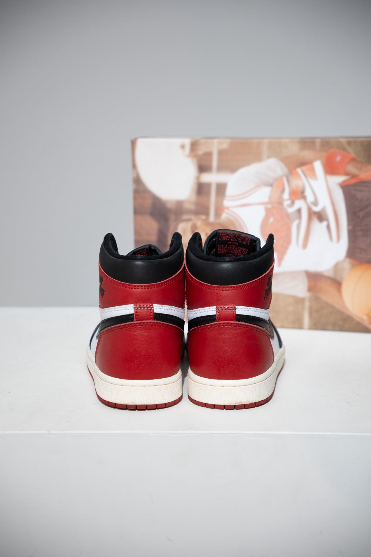 Jordan 1 High Black Toe Reimagined (Taille 40,5)