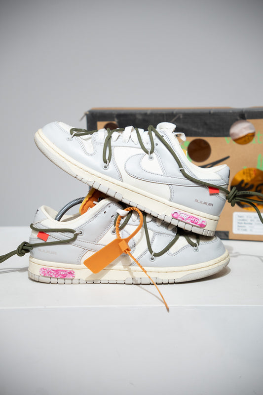 Dunk Low Off White Lot 22/50 (Taille 40)