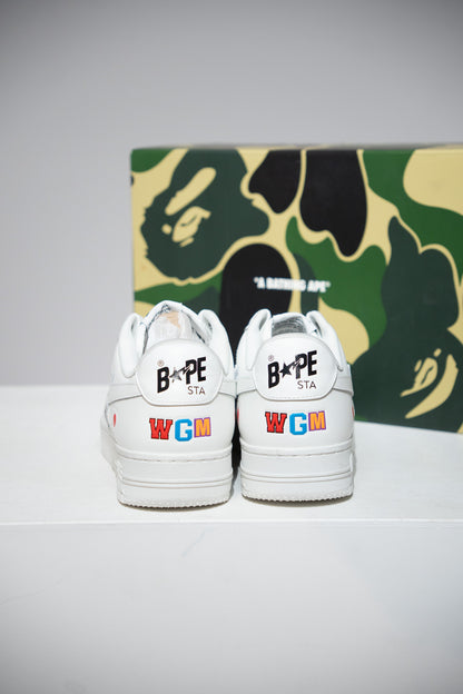 Bapesta Shark White (Taille 45)