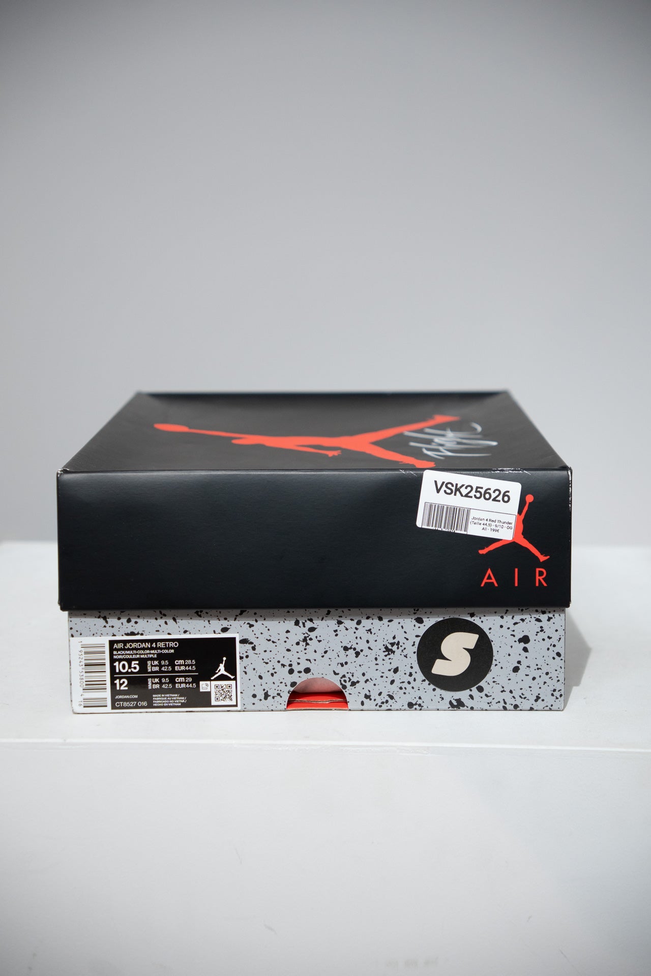 Jordan 4 Red Thunder (Taille 44,5)
