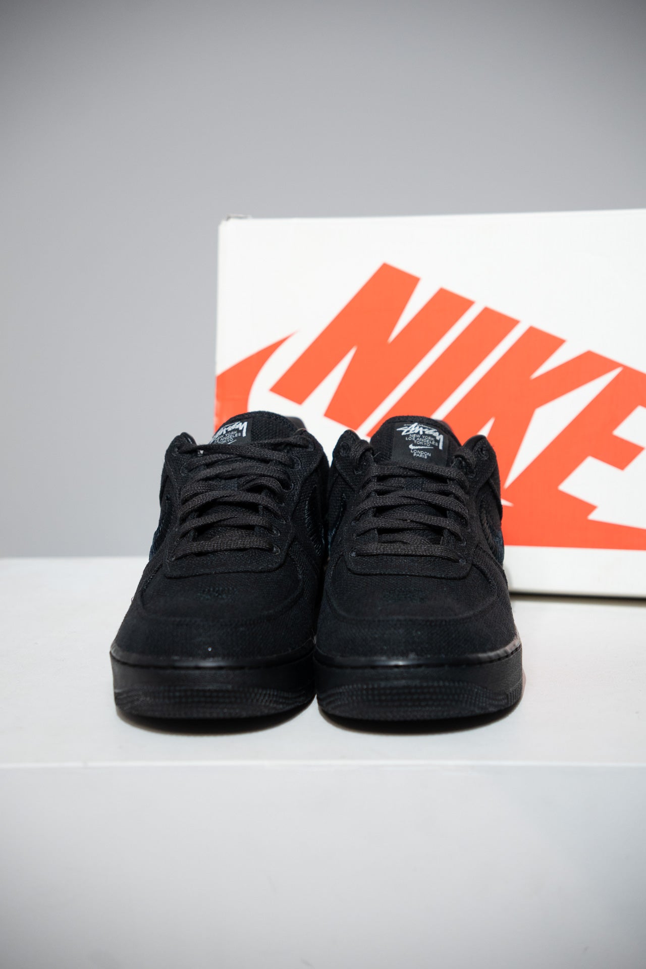 Air Force 1 Stussy Black (Taille 45)