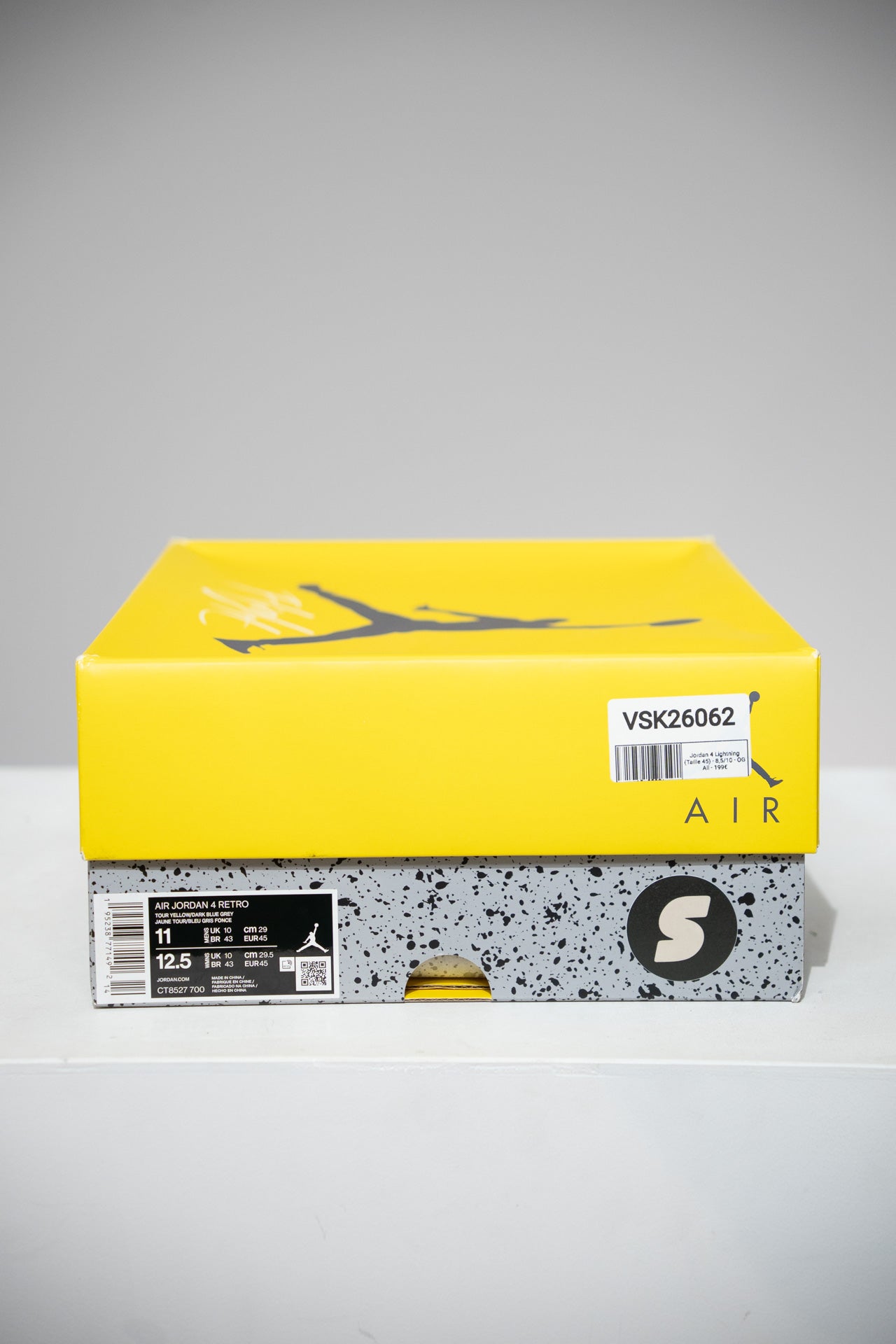 Jordan 4 Lightning (Taille 45)