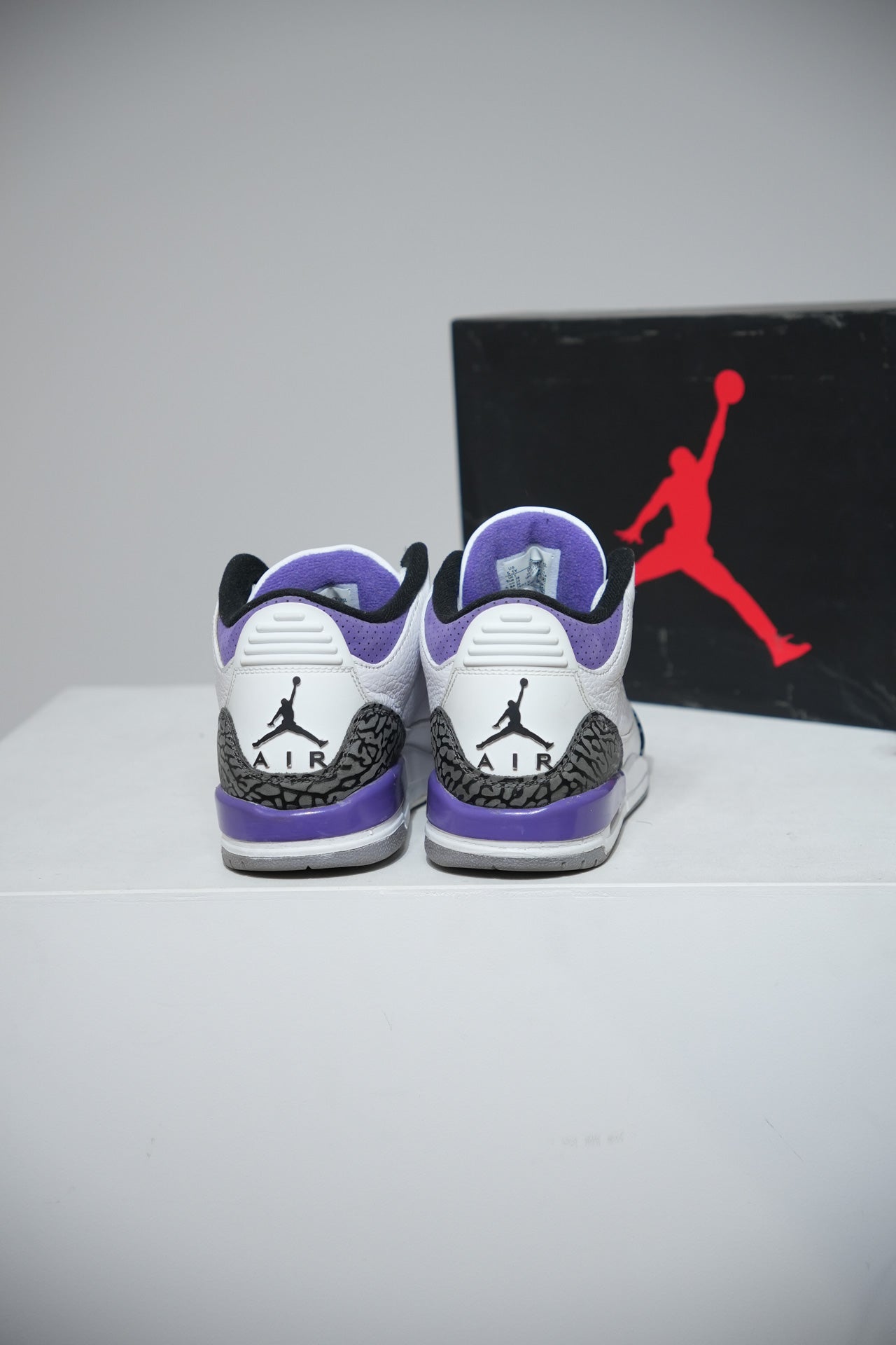 Jordan 3 Dark Iris GS (Taille 38)