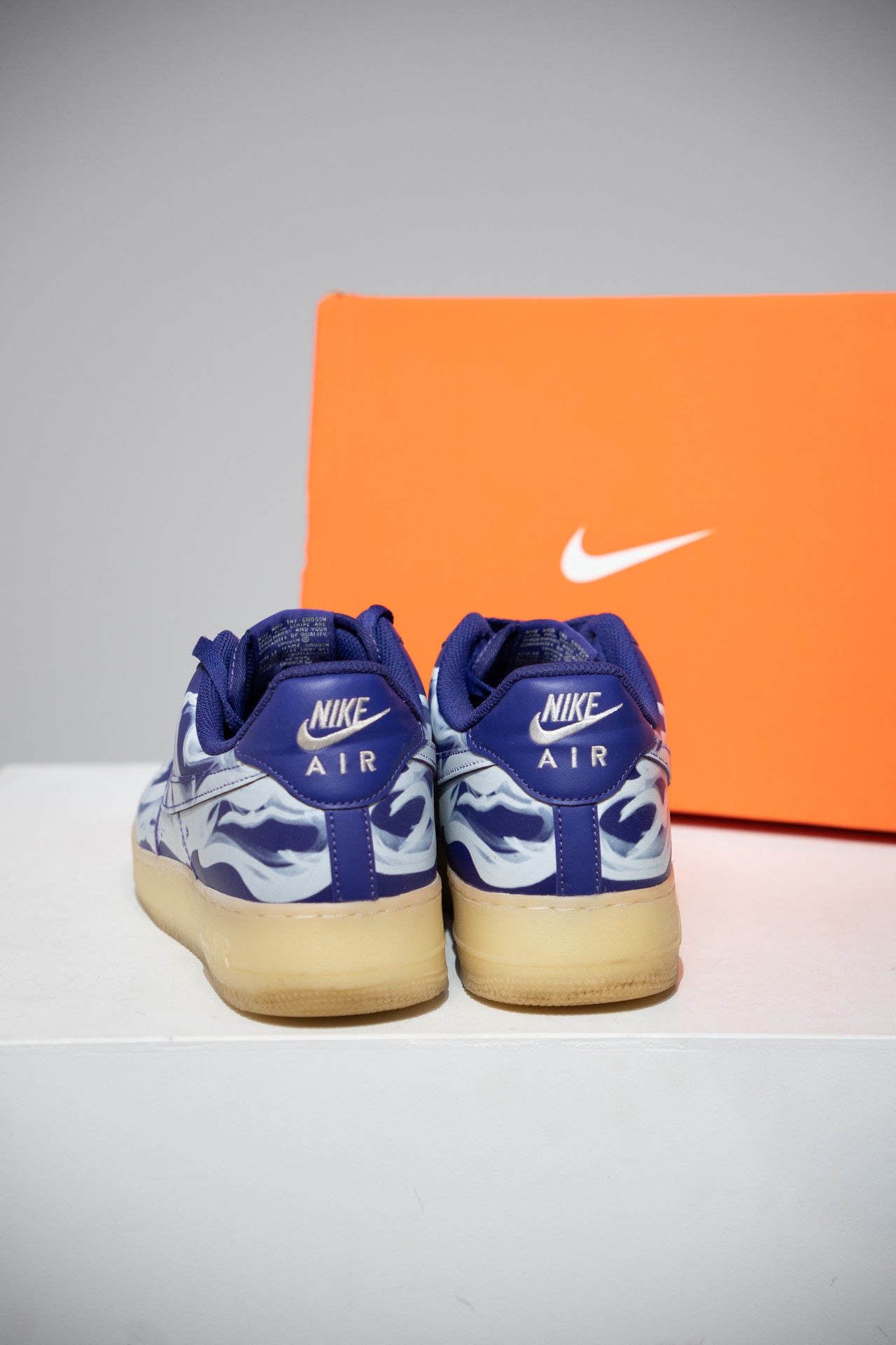 Air Force 1 Skeleton Purple (Taille 46)
