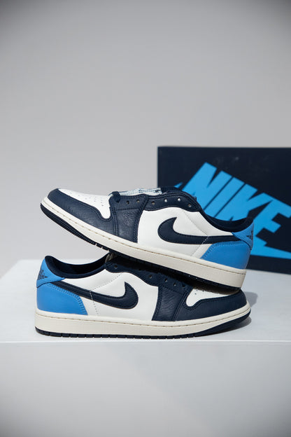 Jordan 1 Low Obsidian (Taille 44)