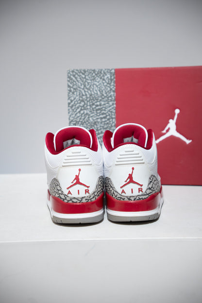 Jordan 3 Cardinal Red (Taille 44)