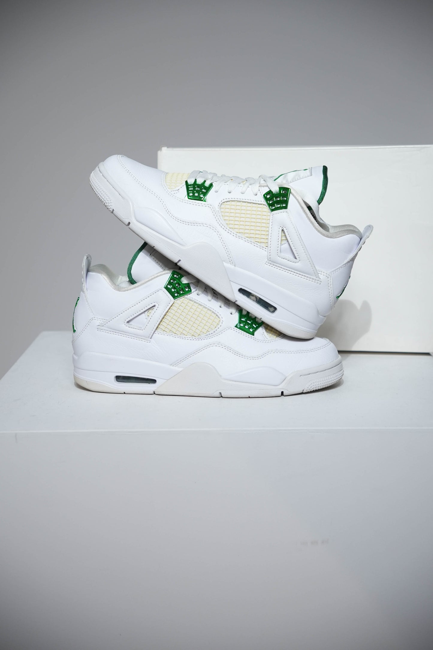 Jordan 4 Metallic Green (Taille 42,5)