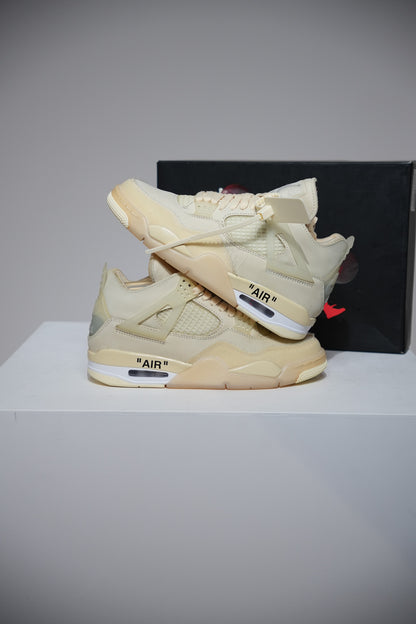 Jordan 4 Off-White Sail (Taille 42)