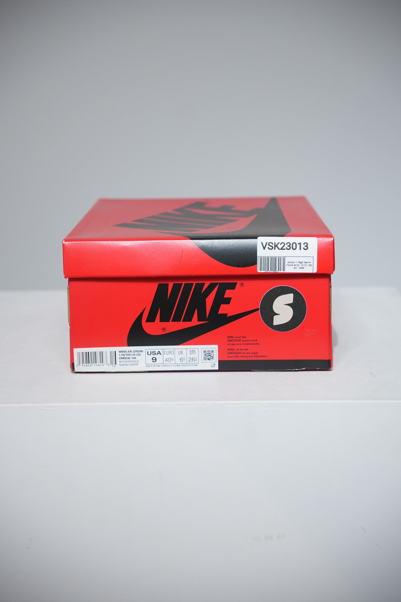 Jordan 1 High Denim (Taille 40,5)