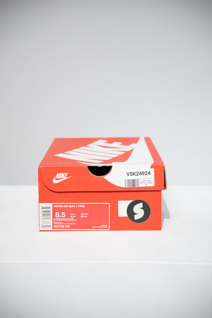 Air Max 1 White Metallic Silver (Taille 40)