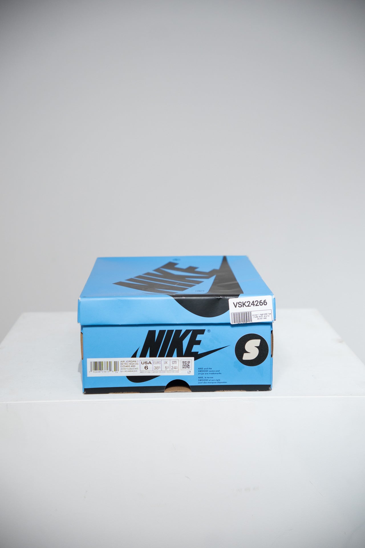 Jordan 1 High UNC Toe (Taille 38,5)