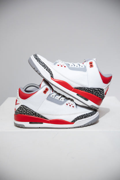Jordan 3 Fire Red (Taille 40)