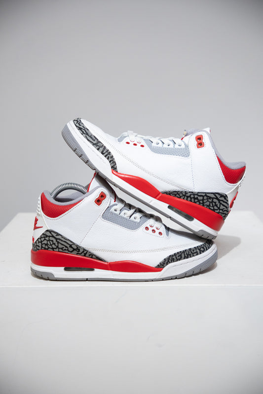 Jordan 3 Fire Red (Taille 40)