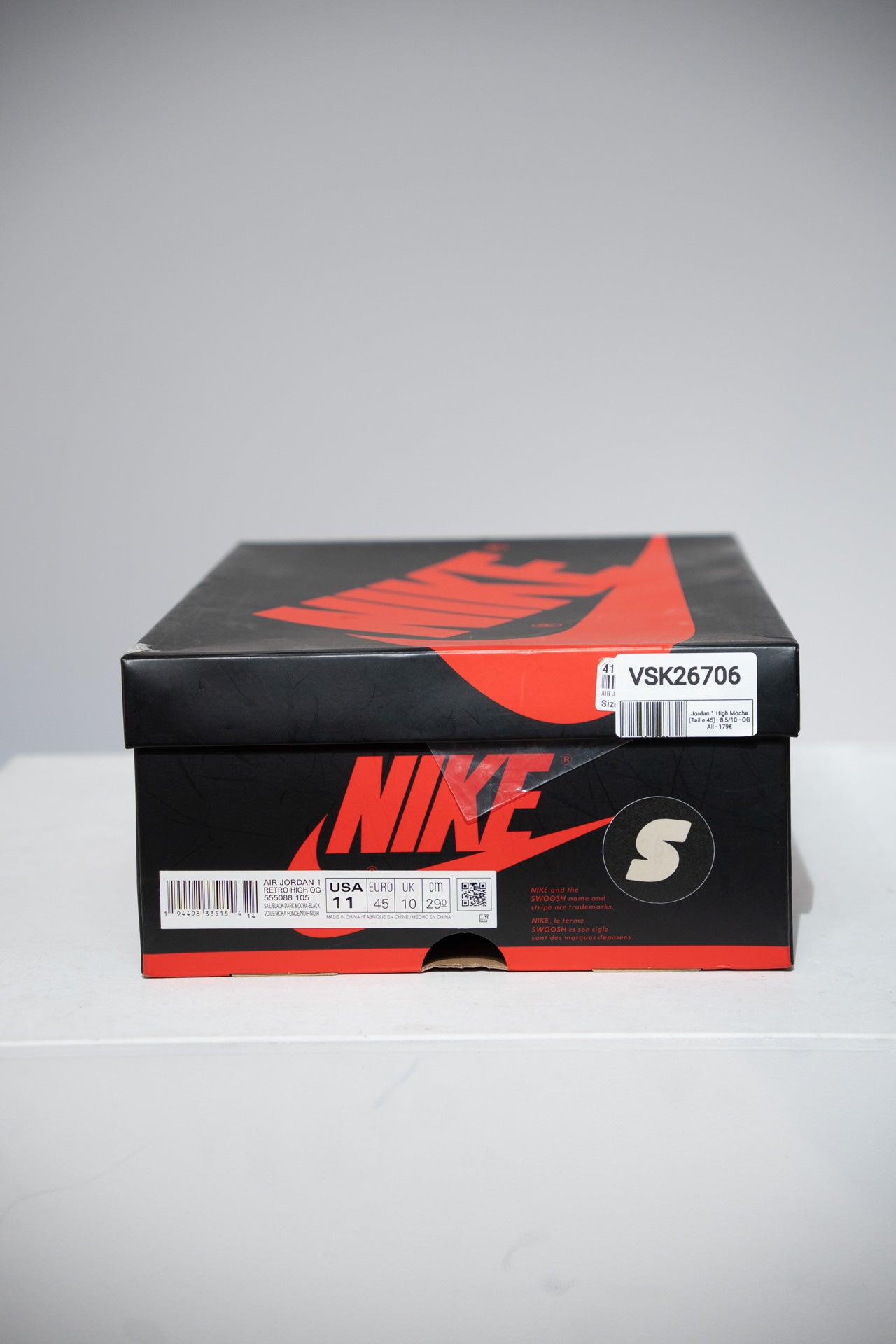 Jordan 1 High Mocha (Taille 45)