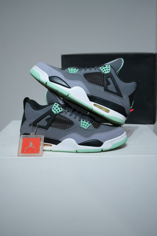 Jordan 4 Green Glow (Taille 42,5)