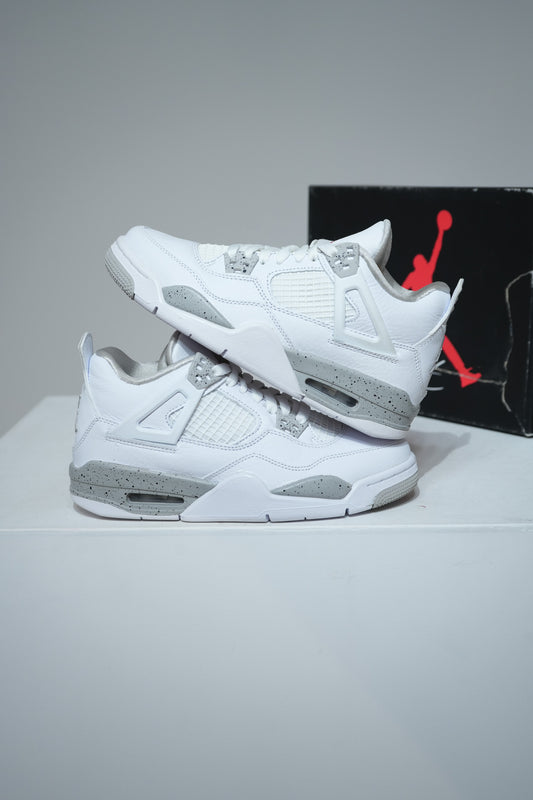 Jordan 4 White Oreo GS (Taille 37,5)