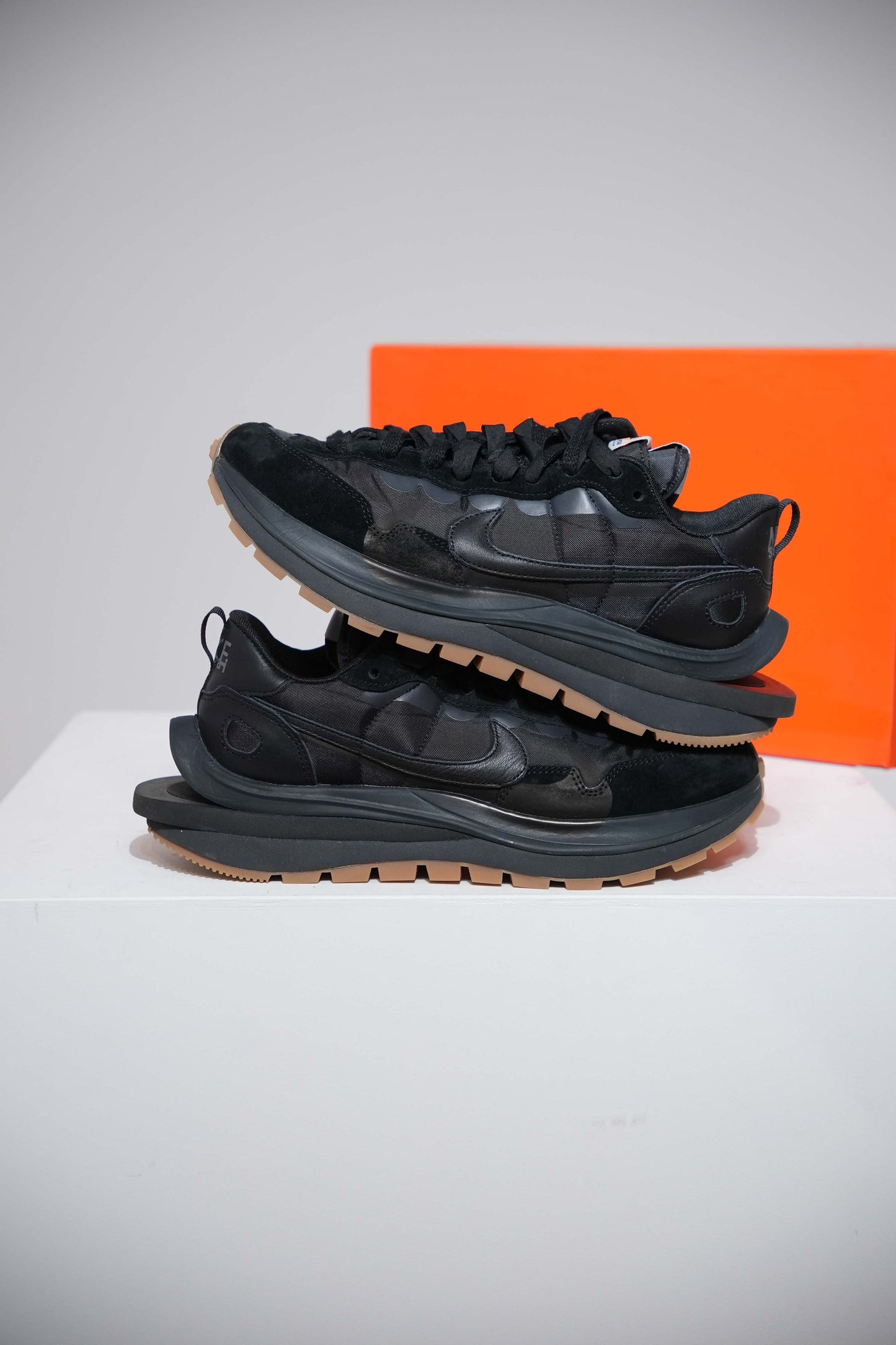 Sacai Vaporwafffle Black Gum (Taille 42,5)