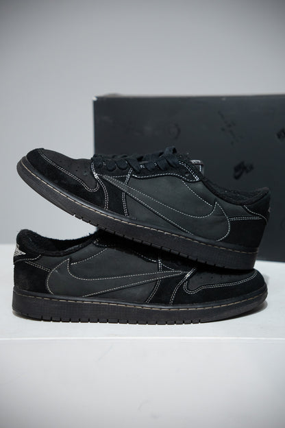 Jordan 1 Low Travis Scott Black Phantom (Taille 44,5)