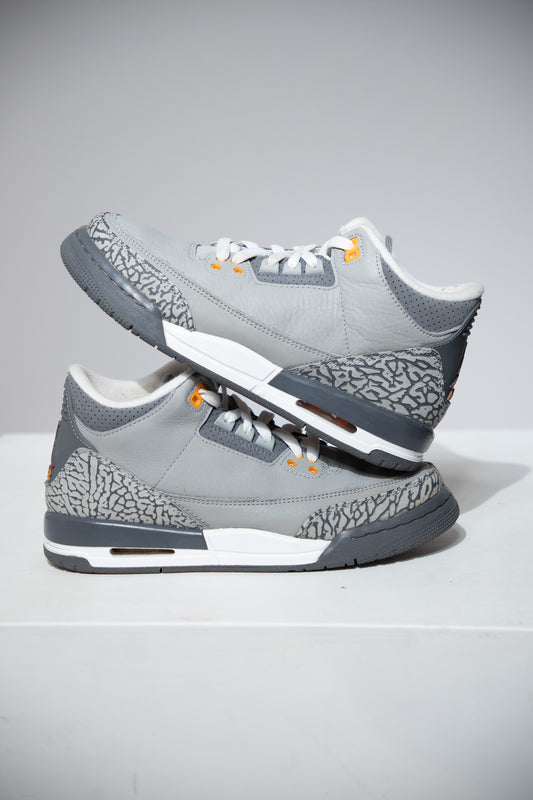 Jordan 3 Cool Grey GS (Taille 39)