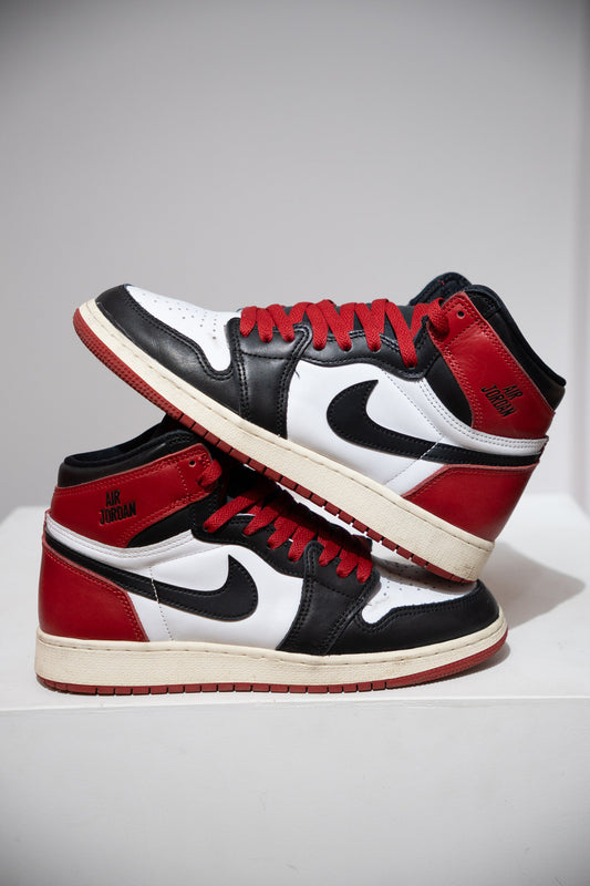 Jordan 1 High Black Toe Reimagined GS (Taille 40)