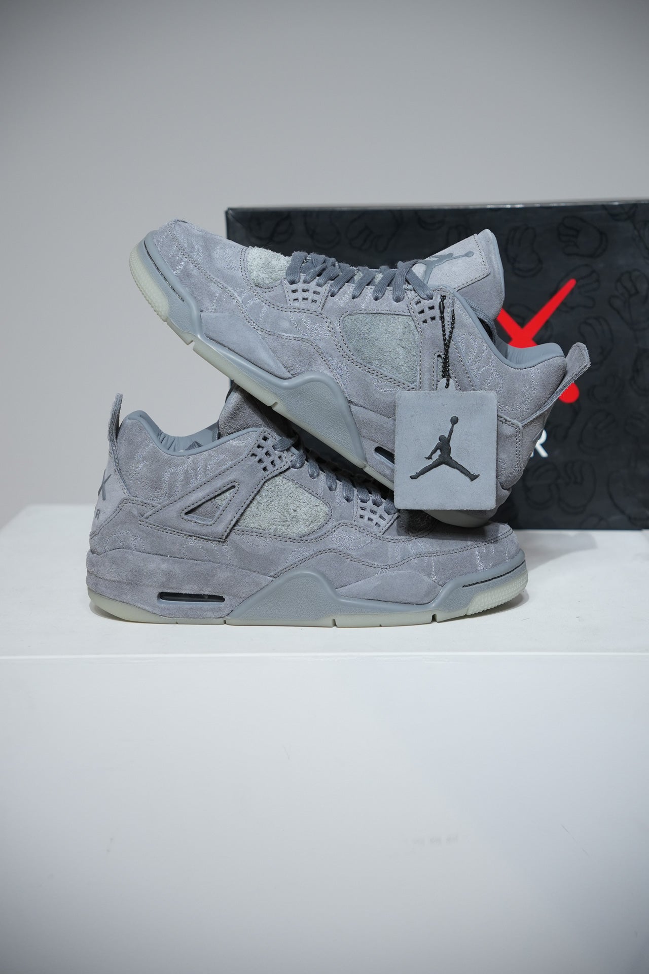 Jordan 4 KAWS Grey (Taille 40,5)