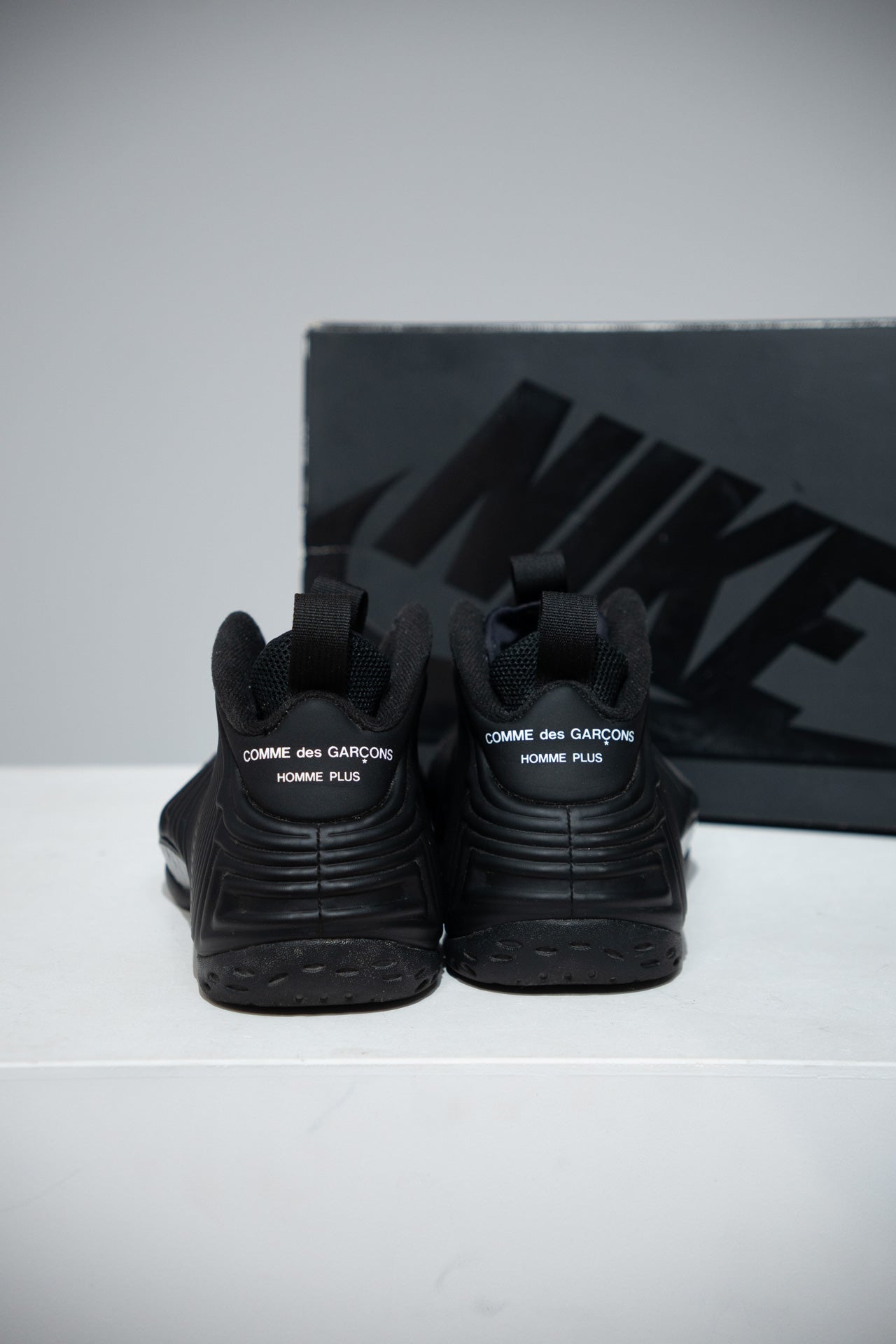 Foamposite Comme Des Garcons Black (Taille 44,5)