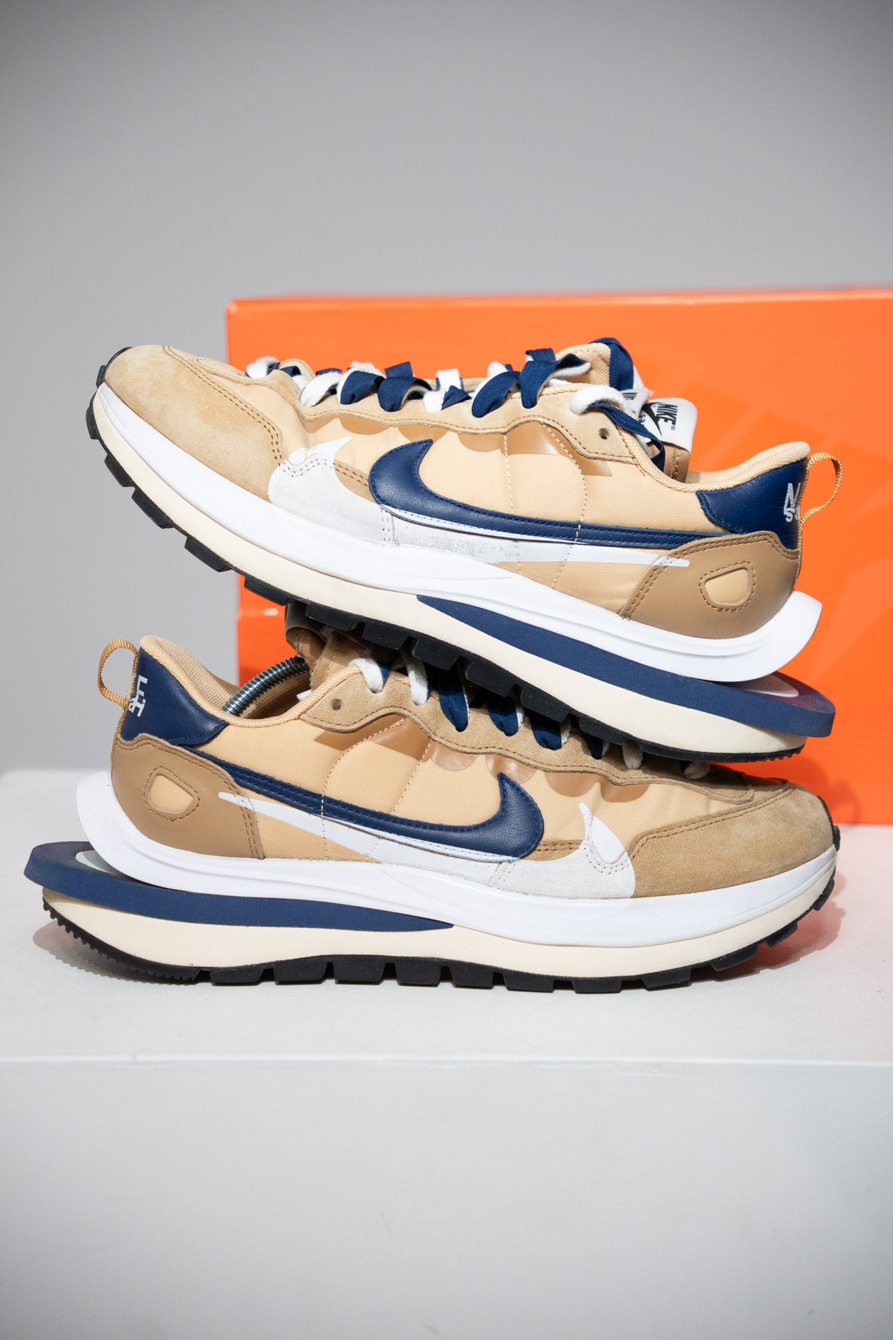 Sacai Vaporwaffle Sesame blue Void (Taille 42,5)