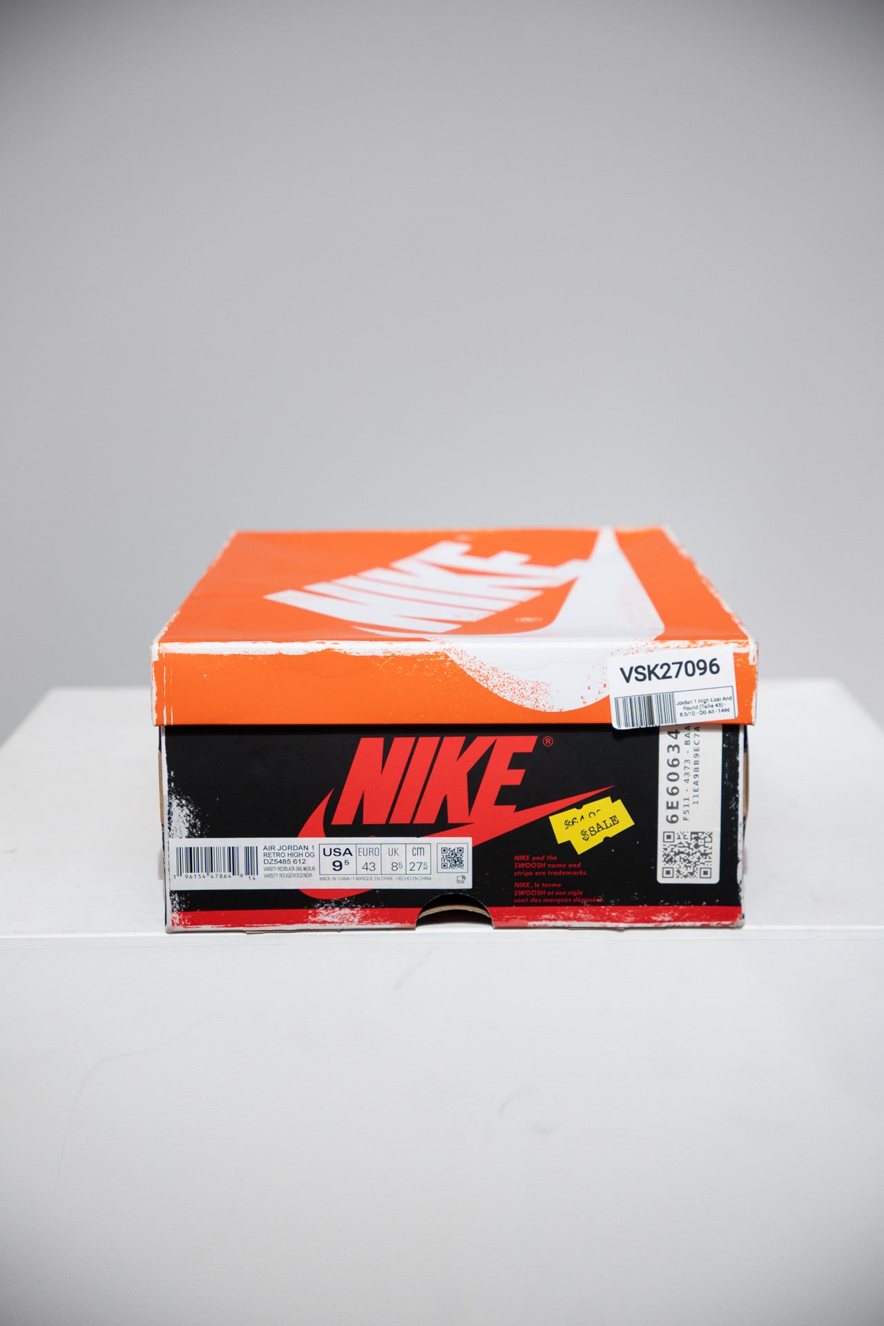 Jordan 1 High Lost And Found (Taille 43)