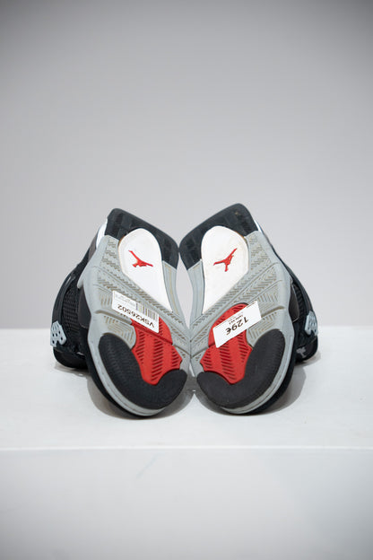 Jordan 4 Black Canvas (Taille 44,5)