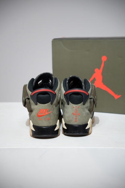 Jordan 6 Travis Scott Olive (Taille 37,5)