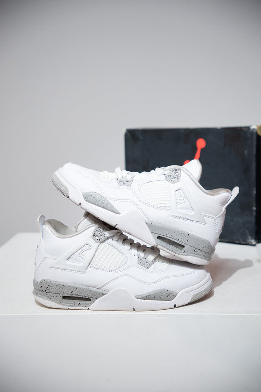 Jordan 4 White Oreo GS (Taille 37,5)