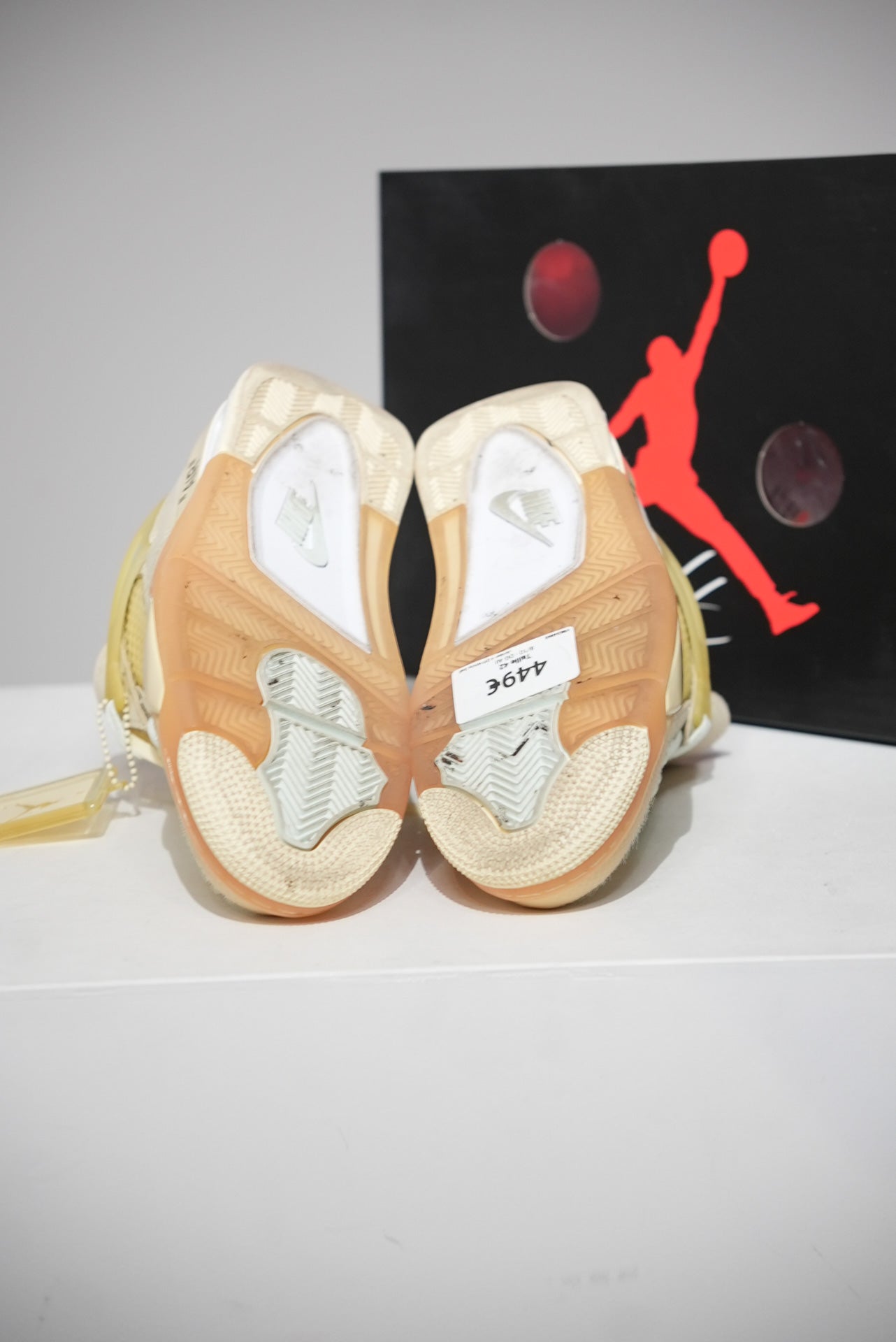 Jordan 4 Off-White Sail (Taille 42)