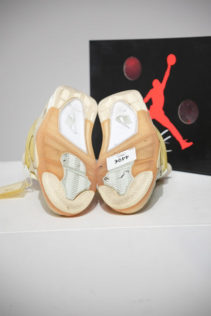 Jordan 4 Off-White Sail (Taille 42)