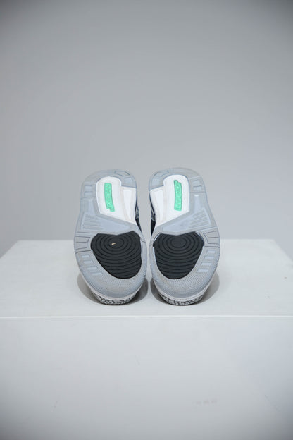 Jordan 3 Green Glow GS (Taille 40)