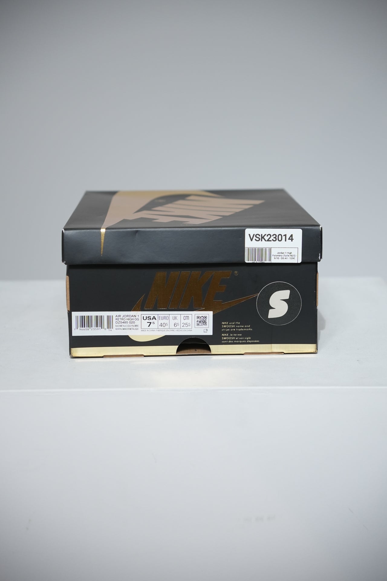 Jordan 1 High Palomino (Taille 40,5)
