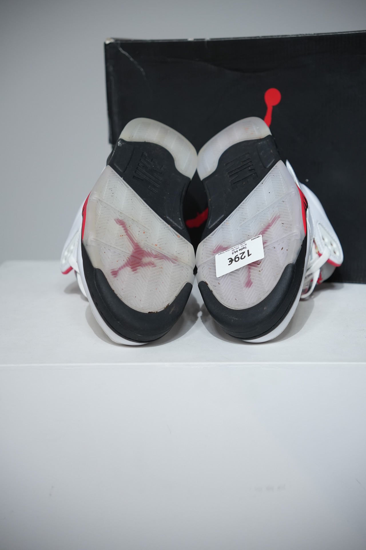 Jordan 5 Fire Red Silver Tongue (Taille 44,5)
