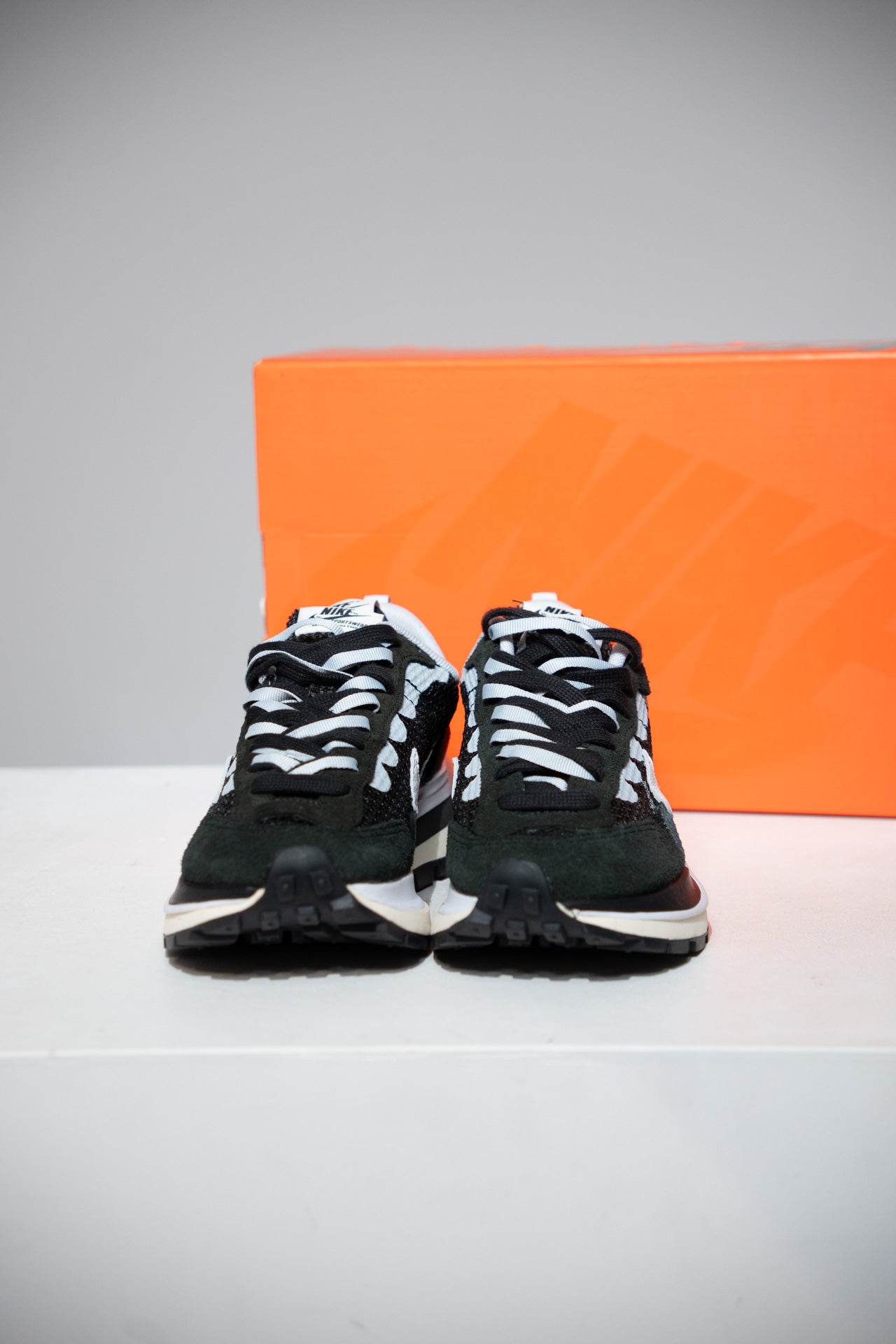 Sacai Vaporwaffle Black White (Taille 36,5)