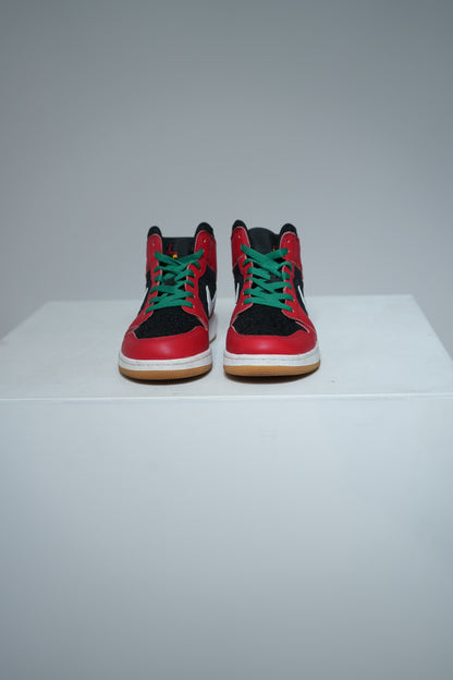 Jordan 1 Mid Noel (Taille 38)