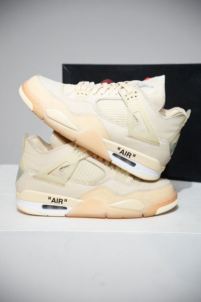 Jordan 4 Off-White Sail (Taille 42)