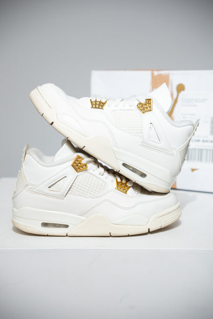 Jordan 4 Metallic Gold (Taille 39)