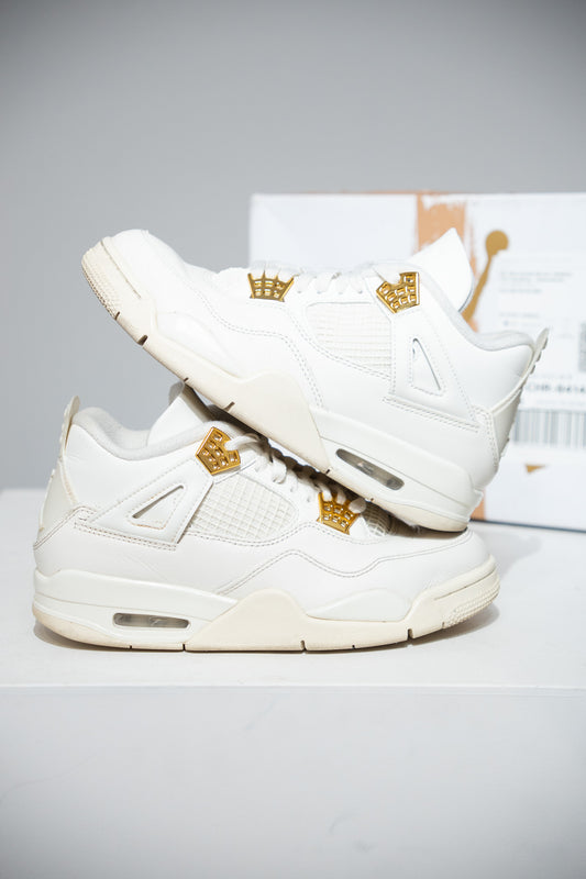Jordan 4 Metallic Gold (Taille 39)