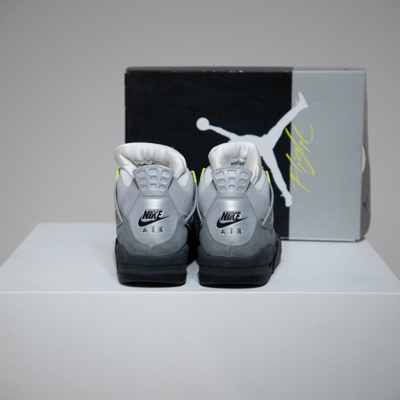 Jordan 4 Neon Green (Taille 42,5)