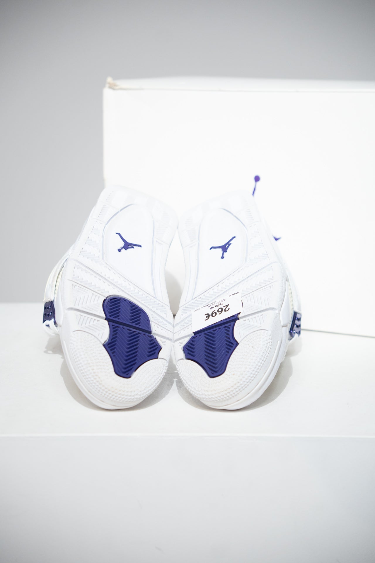 Jordan 4 Metallic Purple (Taille 43)