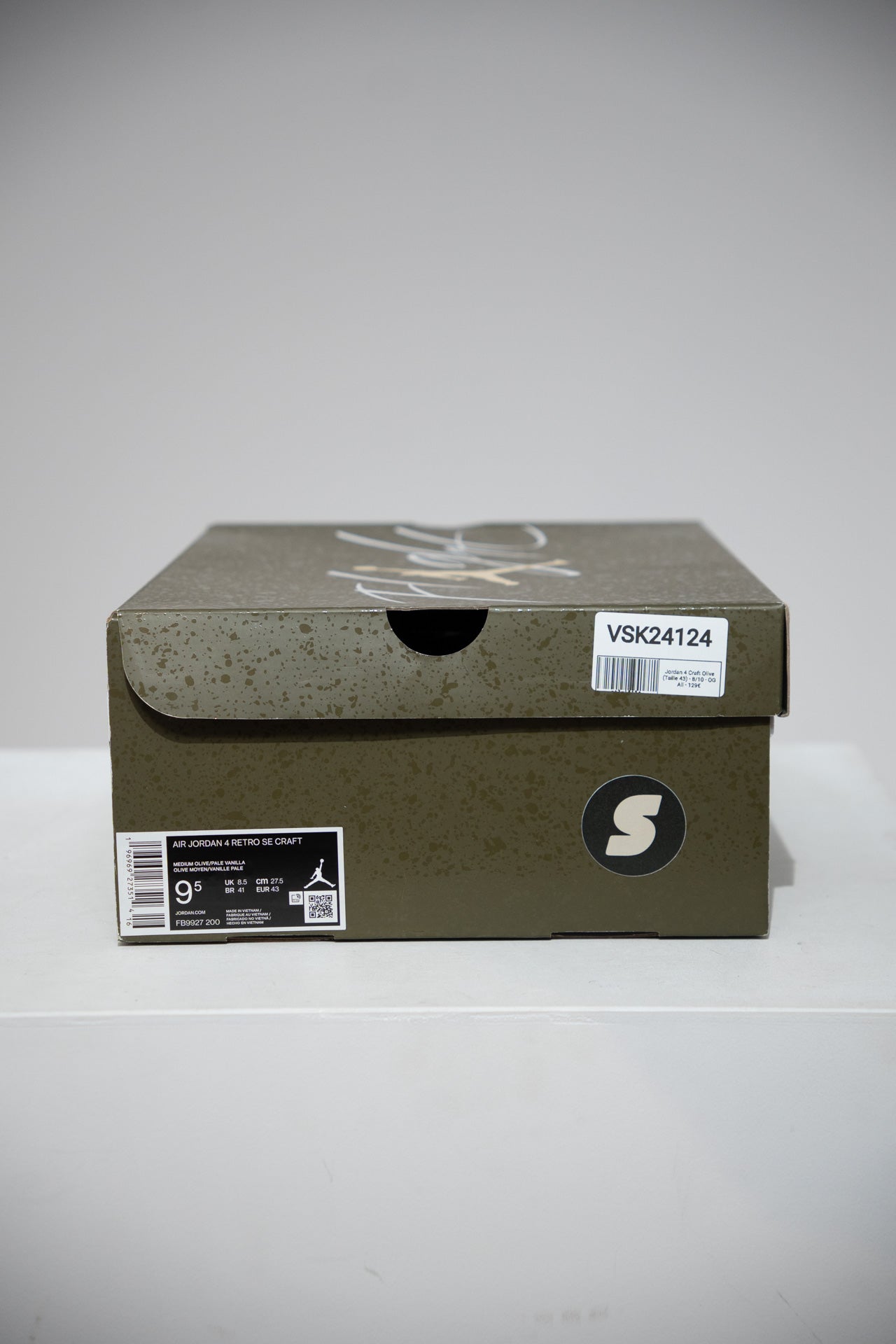Jordan 4 Craft Olive (Taille 43)