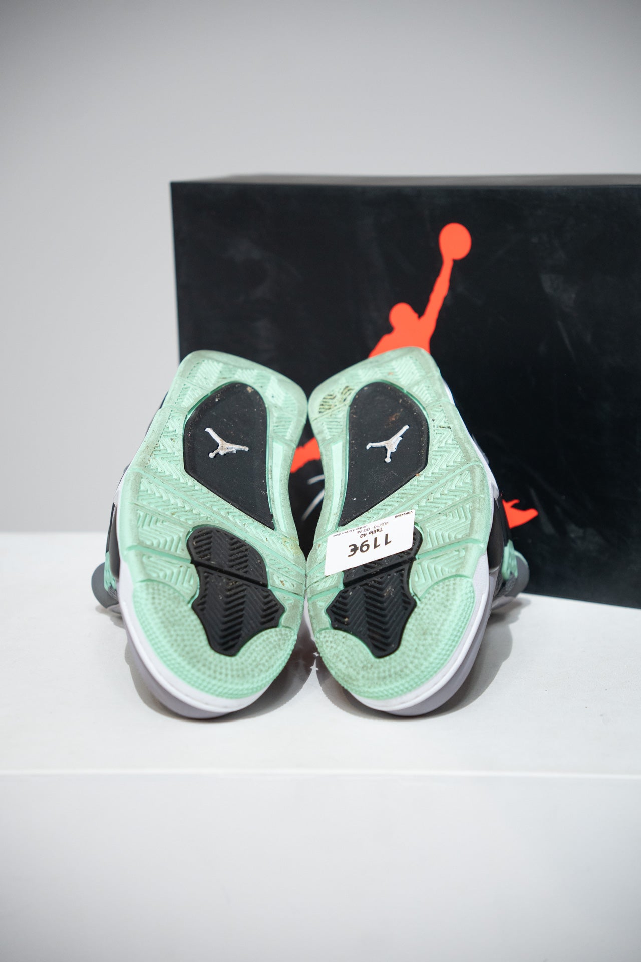 Jordan 4 Green Glow (Taille 40)