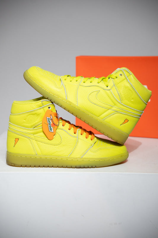 Jordan 1 High Gatorade Yellow (Taille 41)