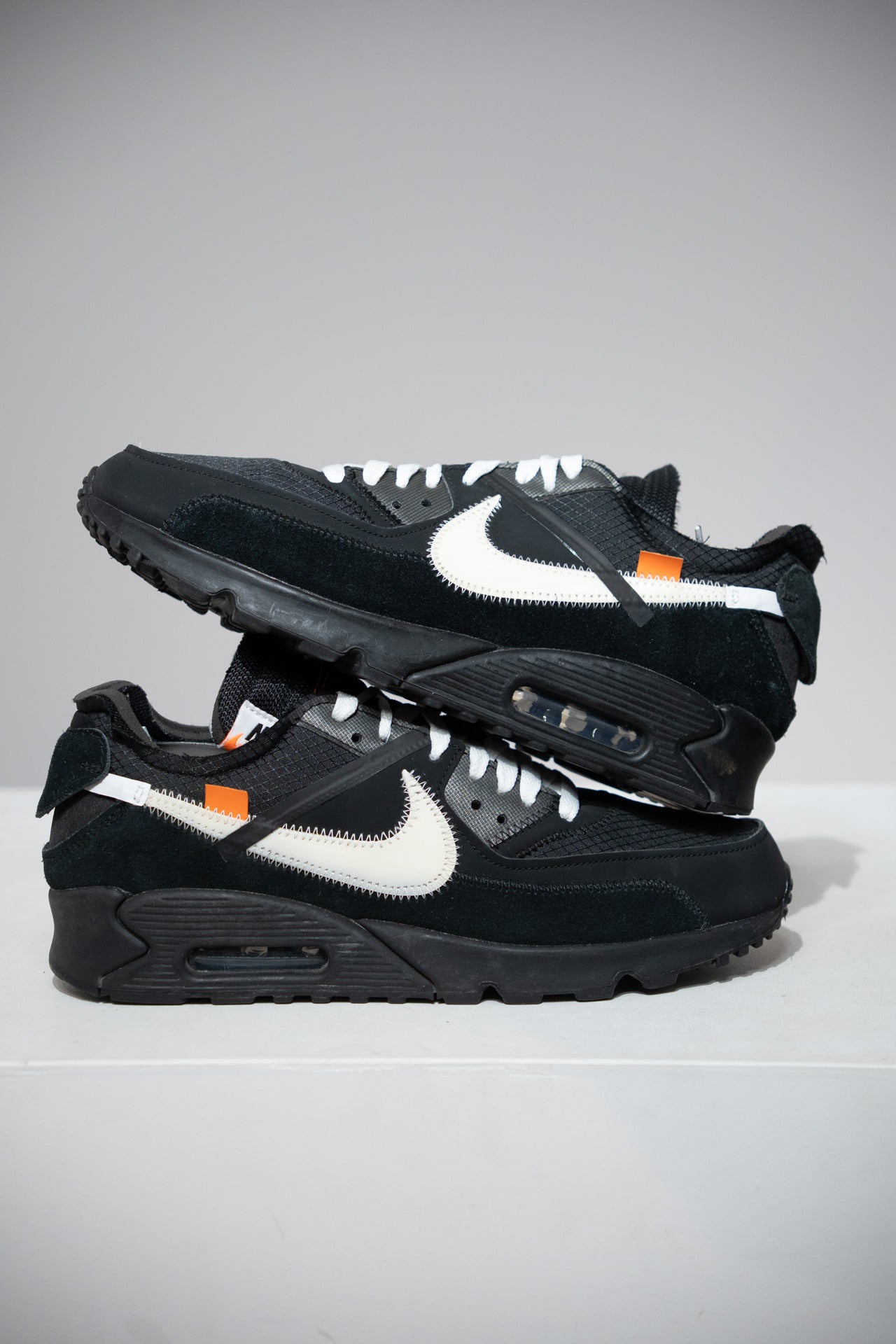 Air max 90 Off-White Black (Taille 42)