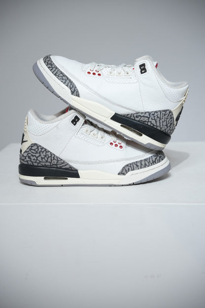 Jordan 3 White Cement Reimagined GS (Taille 37,5)